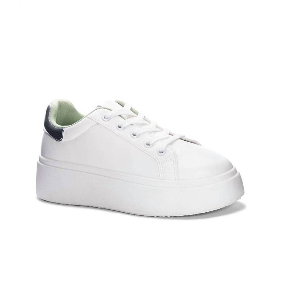 NEW CHINESE LAUNDRY women's record smooth shoe in white